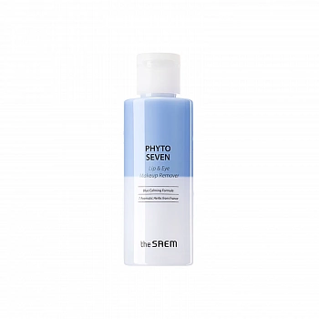 Средство для снятия макияжа с глаз и губ PHYTO SEVEN Lip & Eye Makeup Remover