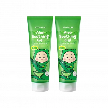 Успокаивающий гель с соком алоэ 2шт KIDS Aloe Soothing Gel 2ea